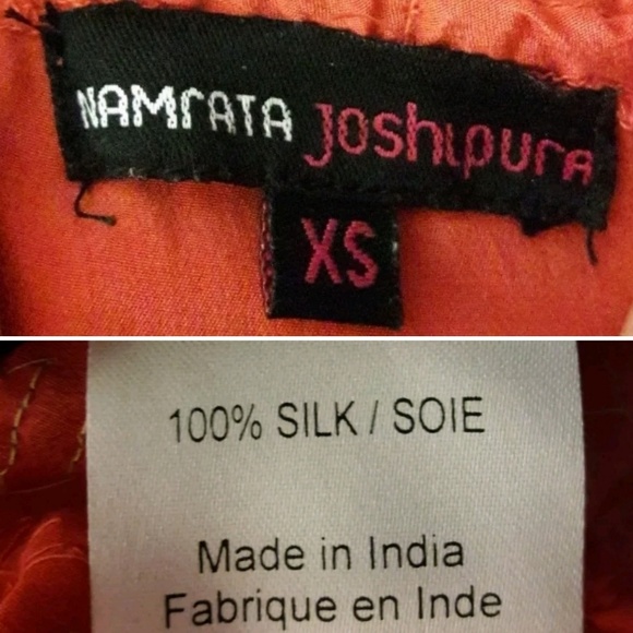 🌟SOLD🌟Namrata Joshipura Anthropologie Blouse - Picture 7 of 8